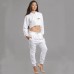 White Chick Girls Hot Sweatsuit